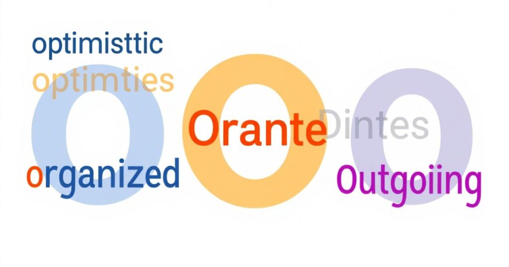 Descriptive Words Starting With O