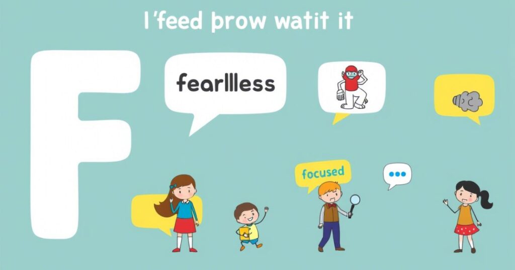 Personality Traits Starting with F