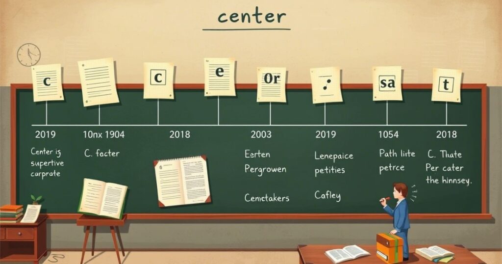 The History of the Word Abbreviation for Center