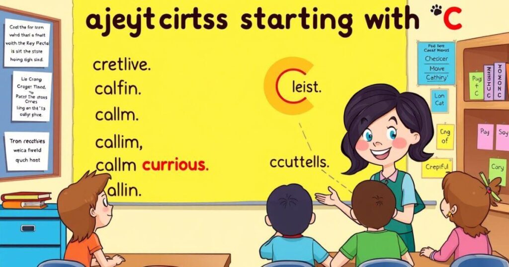 What Are Adjectives for C?