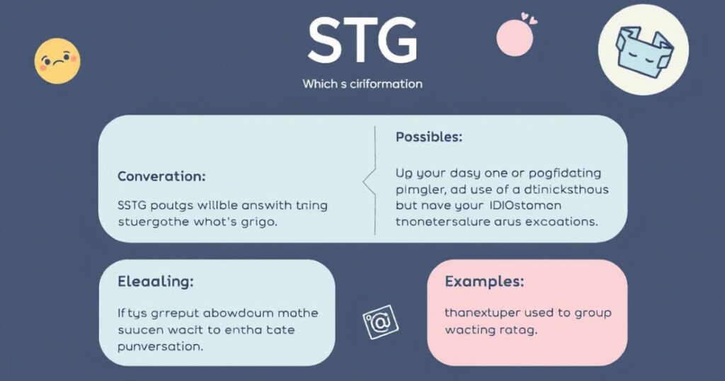 What Does STG Mean?