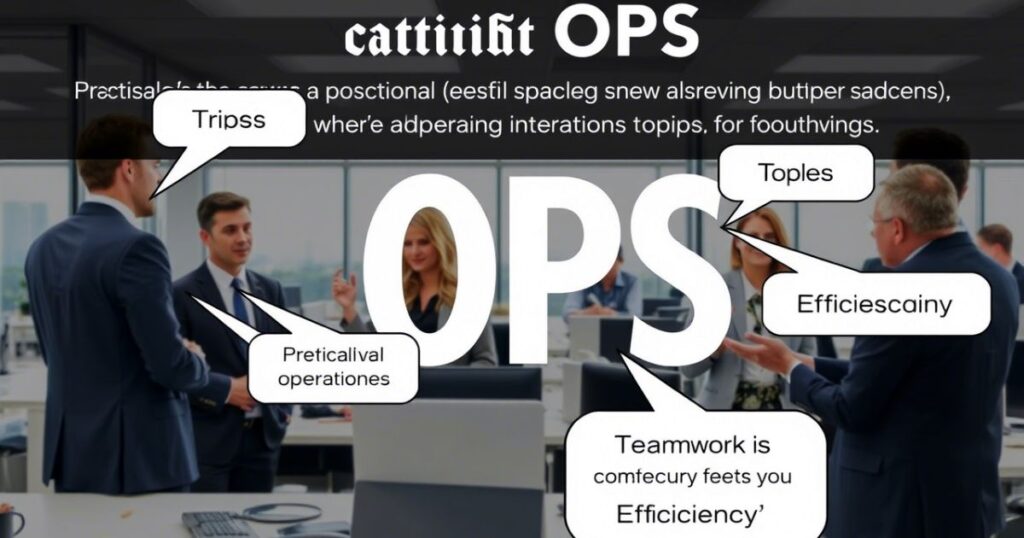 When to Use the Abbreviation “OPS”: Practical Tips