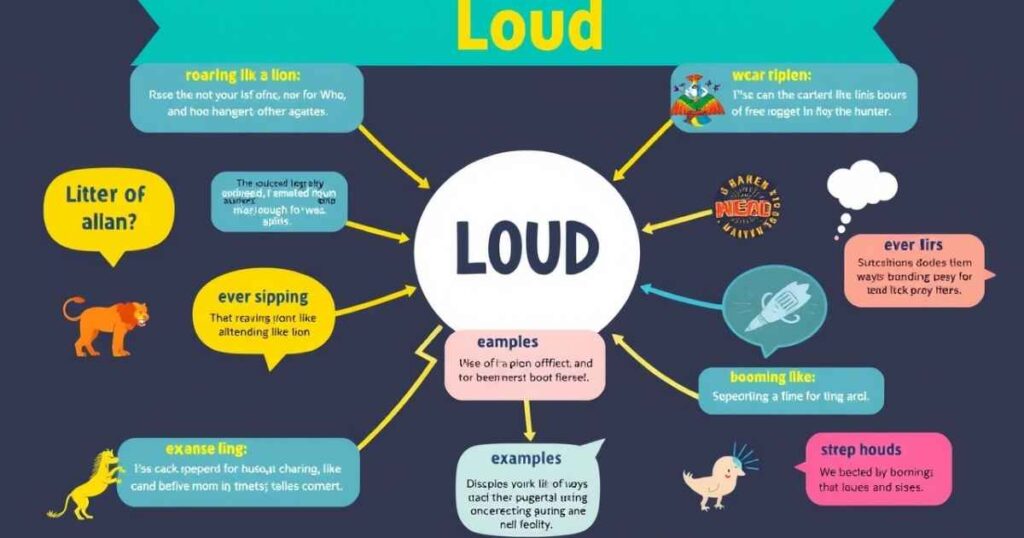 35 Similes for Loud with Meanings & Examples
