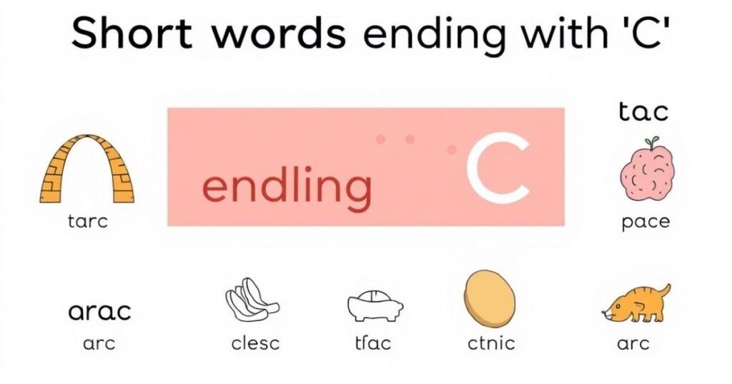 4-Letter Words That End With C