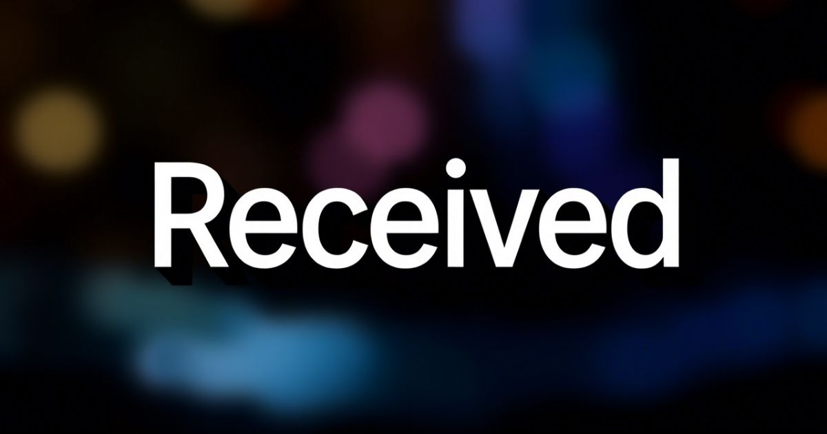 for Received