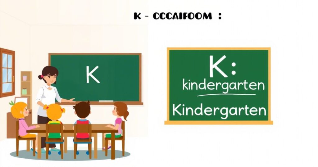 Acronym for Kindergarten?