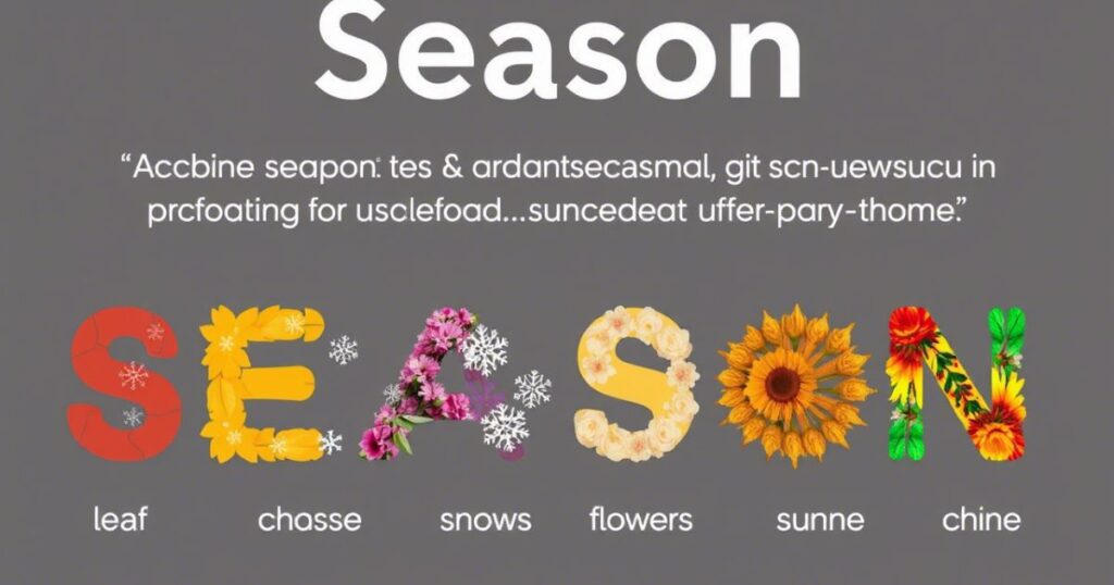 Acronym for Season