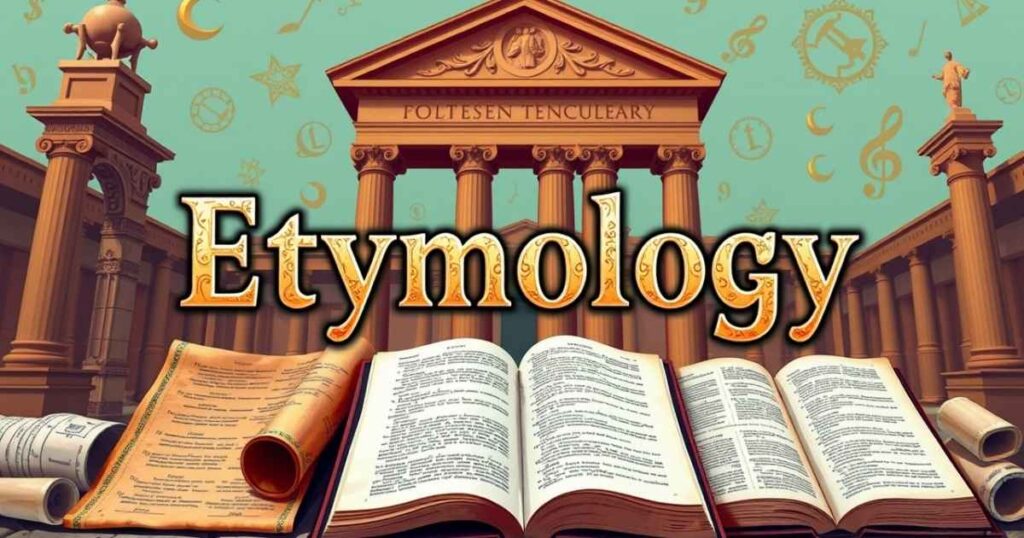 Etymology: From Latin to English