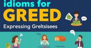 Idioms for Greed