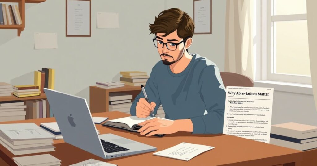 Personal Reflection: Why Abbreviations Matter