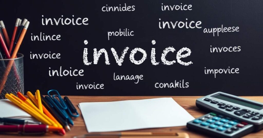 Synonyms for Invoice