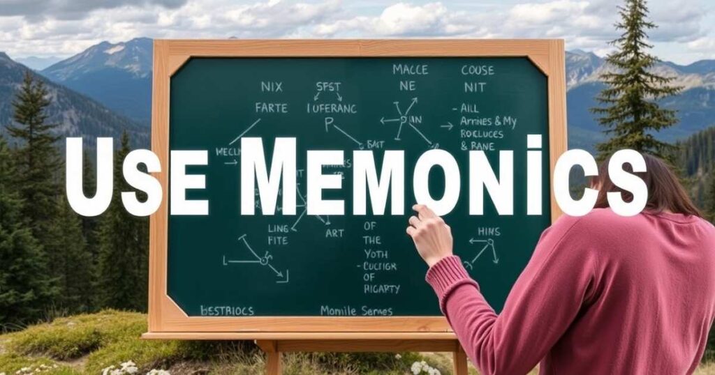 Use Mnemonics