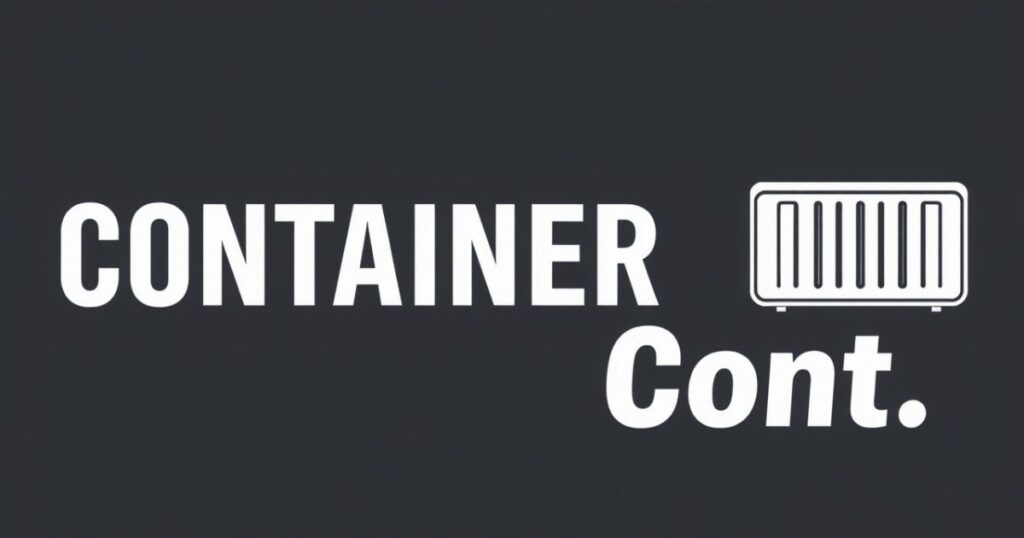 When to Use the Abbreviation for Container