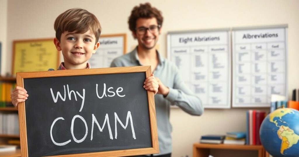 Why Do We Use Abbreviations Like COMM?