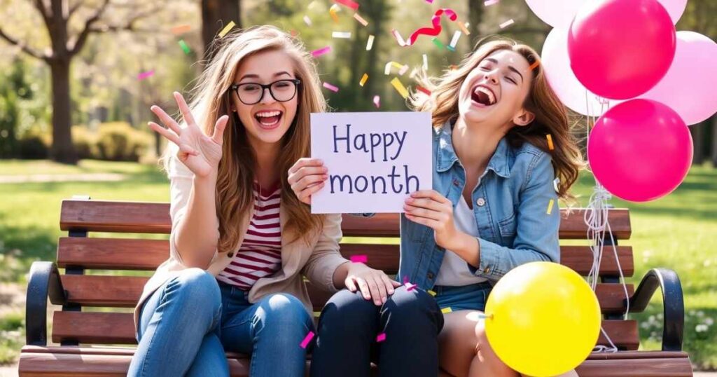 Funny and Playful New Month Wishes to Make Your Best Friend Laugh