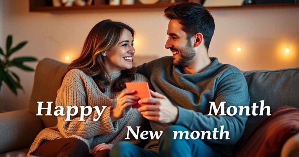 Personalized New Month Wishes He’ll Always Remember