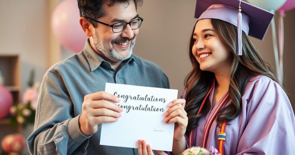 Proud Graduation Message To Daughter