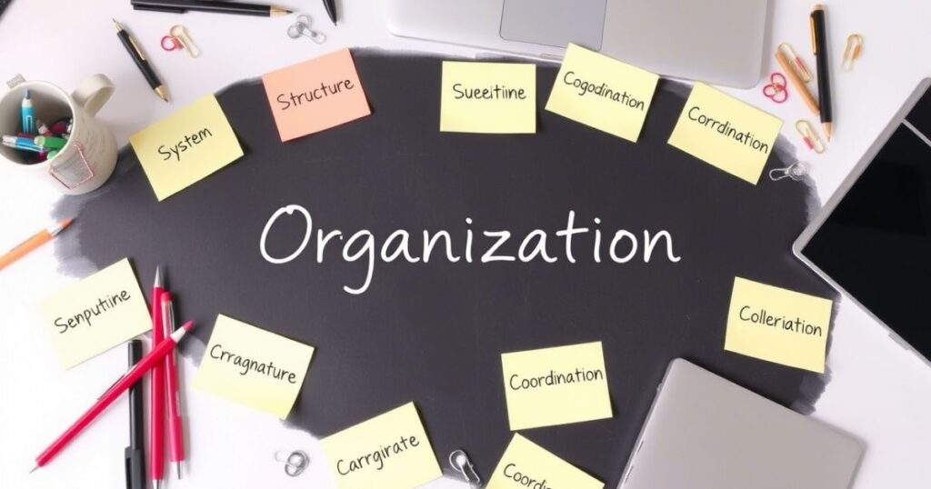 Synonyms for Organization